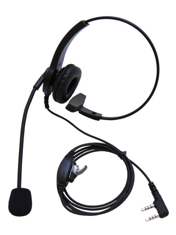 Light Weight Boom Microphone with PTT