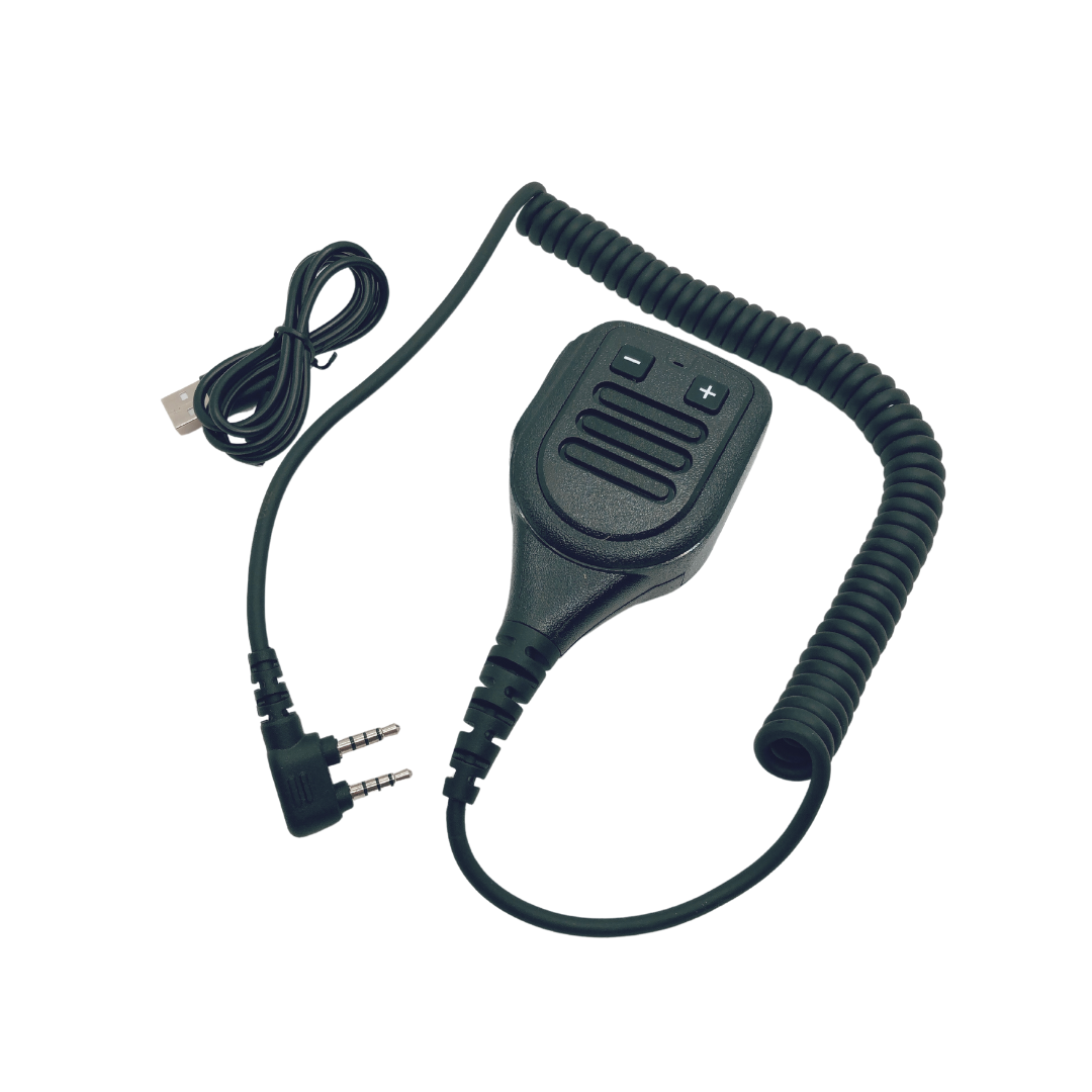 Powered Remote Speaker Microphone (incl. Micro USB Cable)