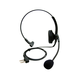 Lightweight Boom Mic - Open - Trans BG