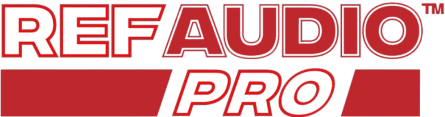 RefAudio Pro Logo - transparent